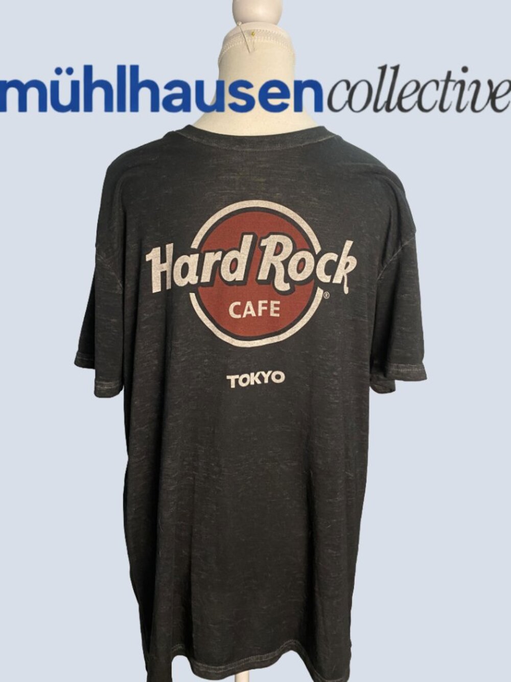 Hard Rock Cafe Tokyo Graphic Tee – Size Large (Vintage Fade)